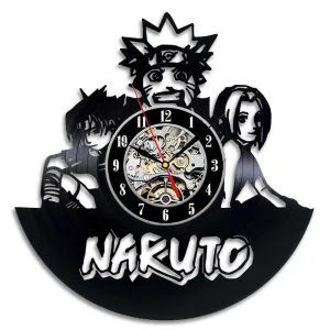 horloge vinyle naruto