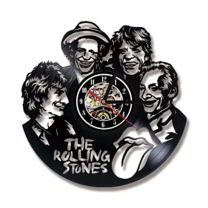 horloge vinyle rolling stone