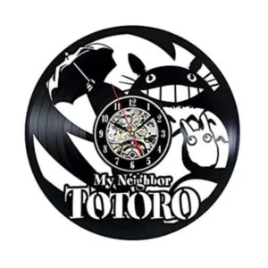 horloge vinyle totoro