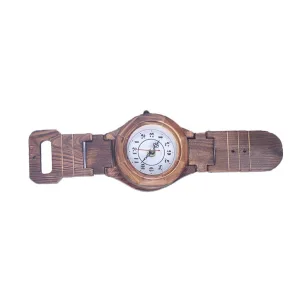 montre en bois artisanale